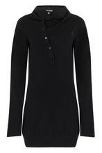 Load image into Gallery viewer, Asymmetric dress in wool and cashmere