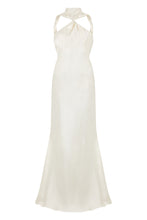 Load image into Gallery viewer, Long satin dress