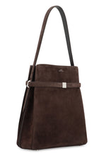 Load image into Gallery viewer, Bucket bag in suede leather