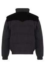 Load image into Gallery viewer, Down jacket with velvet yoke