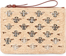 Load image into Gallery viewer, Raffia pouch