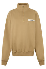 Load image into Gallery viewer, Sweater Le Camionneur Gros Grain Zip