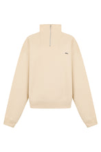 Load image into Gallery viewer, Cotton sweatshirt with zip collar