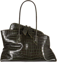 Load image into Gallery viewer, Handbag La Passeggiata Medium in printed leather