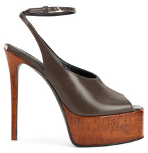 Load image into Gallery viewer, Ornella platform sandals with high heel
