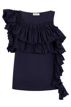 Load image into Gallery viewer, Asymmetric top in cotton