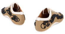 Load image into Gallery viewer, Embroidered low-top ballerina sneakers