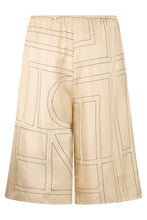 Load image into Gallery viewer, Silk shorts with monogram