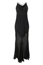 Load image into Gallery viewer, Long dress with rhinestones