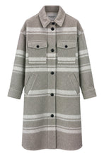 Load image into Gallery viewer, Long coat in wool blend