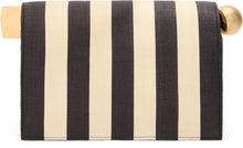 Load image into Gallery viewer, Round Square Canvas Stripe Pouch Bag