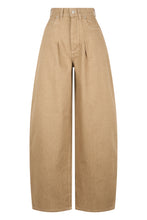 Load image into Gallery viewer, Loose trousers in cotton blend