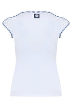 Load image into Gallery viewer, T-shirt with striped edges