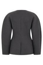 Load image into Gallery viewer, One-button blazer Oval dress