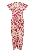 Load image into Gallery viewer, Silk floral dress