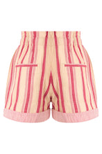 Load image into Gallery viewer, Cotton shorts with stripes