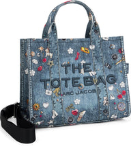 Load image into Gallery viewer, Small cotton Tote Trompe bag