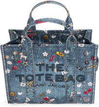 Load image into Gallery viewer, Small cotton Tote Trompe bag