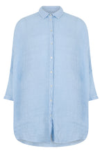 Load image into Gallery viewer, Oversized linen shirt