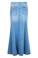 Load image into Gallery viewer, Long denim skirt