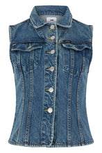 Load image into Gallery viewer, Denim gilet