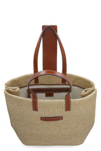 Load image into Gallery viewer, Mercato raffia tote bag