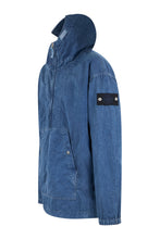 Load image into Gallery viewer, Blue denim jacket with zip