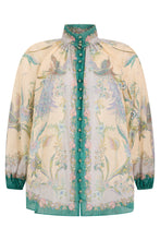 Load image into Gallery viewer, Indra Billow shirt in cotton and silk