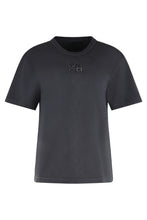 Load image into Gallery viewer, Crew neck T-shirt in cotton