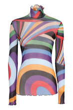Load image into Gallery viewer, Printed long-sleeve top