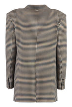 Load image into Gallery viewer, Houndstooth double breast blazer