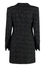 Load image into Gallery viewer, Double breasted blazer dress