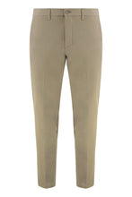 Load image into Gallery viewer, Regular fit pants in elastic fabric
