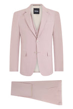 Load image into Gallery viewer, Three-piece slim fit suit in virgin wool