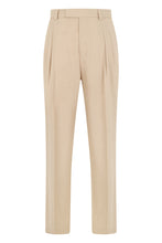 Load image into Gallery viewer, Trousers with pleats and relaxed fit