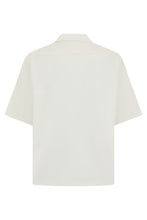 Load image into Gallery viewer, Short-sleeve shirt in silk blend