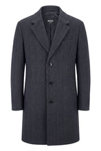 Load image into Gallery viewer, Single-breasted coat in wool and cashmere