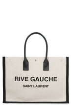 Load image into Gallery viewer, Rive Gauche canvas tote bag