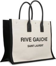 Load image into Gallery viewer, Rive Gauche canvas tote bag