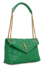 Load image into Gallery viewer, Puffer leather crossbody bag