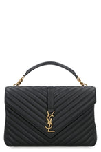 Load image into Gallery viewer, College quilted leather bag