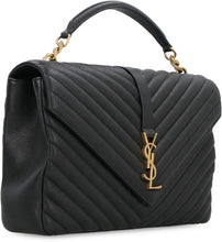 Load image into Gallery viewer, College quilted leather bag