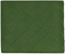Load image into Gallery viewer, Leather flap-over wallet