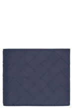 Load image into Gallery viewer, Leather flap-over wallet