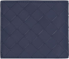 Load image into Gallery viewer, Leather flap-over wallet