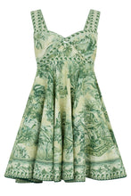 Load image into Gallery viewer, Linen dress with print