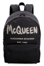 Load image into Gallery viewer, Metropolitan logo detail backpack