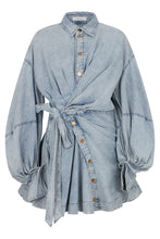 Load image into Gallery viewer, Mini denim dress