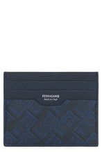 Load image into Gallery viewer, Monogram cardholder in leather