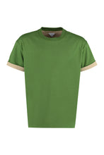 Load image into Gallery viewer, Cotton crew-neck T-shirt